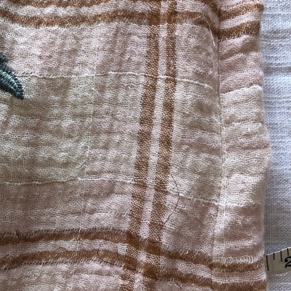 Johnny Was Long Sleeve Shirt Flannel Embroidered Floral Western Boho XS - Picture 8 of 9